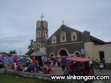 Sulat Fiesta 2008 Image of the St. Ignatius of Loyola Church in Sulat, Eastern Samar